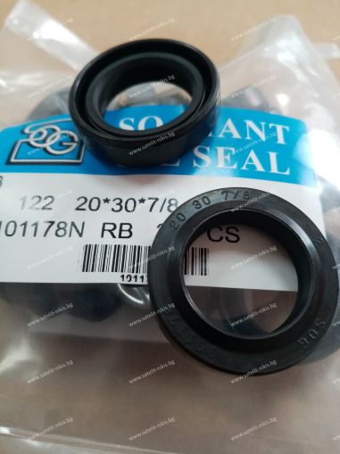 Oil seal TCV (122) 20x30x7/8 NBR SOG/TW , for hydraulik pumps,motors and hydrodynamic couplings