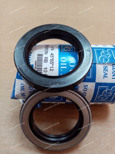 Oil seal TCN (374) 45x65x12 NBR SOG/TW , for hydraulic pumps and motors , NOK AP2659E