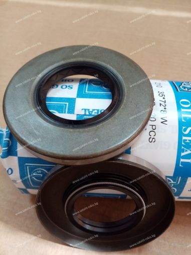 Oil seal BS (210) 35x72x8 W  NBR SOG/TW