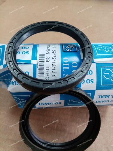 Oil seal  A/BSW (215) 59x72x12/12.5 NBR SOG/TW, wheel hub, differential of MERCEDES-BENZ 0059977146,0059977846,0079973547