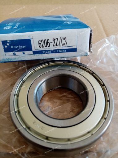 Bearing  6206 -2Z/C3  ( 30x62x16 ) ZWZ/China , LEMKEN 3198595