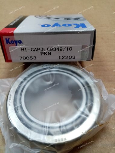 Bearing  JL69349/JL69310  ( 38X63X17 ) KOYO/Japan , Agco 70582091,70582092; CASE 61801C1,61802C91; GREAT PLAINS 822-197C,822-198C; John Deere JD6902,JD9159,JD9602 ;Massey Ferguson 843125M1,843126M1; New Holland 273633,273634