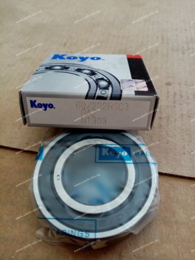 Bearing  60/22 2RS C3  (22x44x12)  KOYO/Japan, SUZUKI: 09262-22033 Suzuki: 09262-22035 HONDA: 91051-HE0-003 HONDA: 91074-KV3-721 KAWASAKI: 92045-1170 YAMAHA: 93306-00420 YAMAHA: 93306-00420-00 YAMAHA: 93306-07202 YAMAHA: 93306-07202-00 YAMAHA: 93306-07208