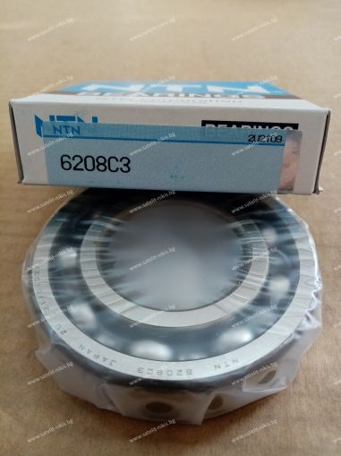 Bearing  6208 C3 ( 40x80x18 ) NTN/Japan , CASE 1335465C1; FENDT X605511111; JOHN DEERE JD30117,JD7688,JD7688N; NEW HOLLAND 66801