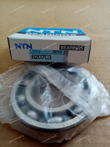 Bearing 6207 C3 ( 35x72x17 ) NTN/Japan, CASE 31238,A29183,VT2893;  JOHN DEERE 30084;JD30084,JD7128T,JD9344T,JD9387T