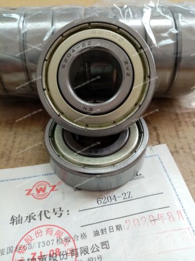 Bearing  6204-2Z  ( 20X47X14 ) ZWZ/China , Claas 00023591100002359110;Fortschritt 9902890400;  John Deere JD7121; LEMKEN 3198580,3198585; Oros 87000620412