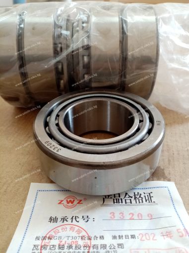 Bearing 33209  (45X85X32) ZWZ/China ,BPW 02 6407 45 00; CASE 3266716; CLAAS 230369.0;  CNH 03266716; JOHN DEERE DE18299,YZ10232378; IVECO 1905222; MAN 06 32489 0003; NEW HOLLAND 89832269; RENAULT TRUCKS 5010439060; SAF 04 200 0063 00; VALTRA 3009851; ZF 0