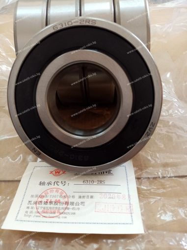 Bearing   6310-2RS ( 50X110X27 ) ZWZ/China , Fortschritt 9902890747,9902890972; New Holland 28040160,388069,8038806984995635