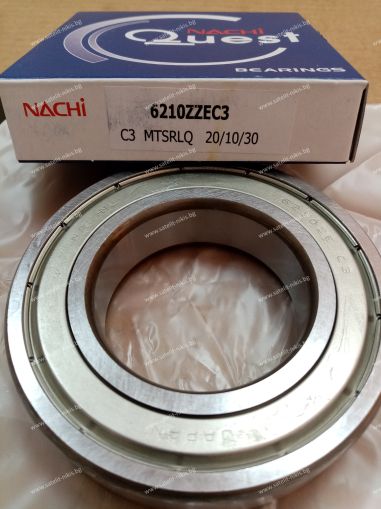 Bearing 6210 ZZ C3 ( 50x90x20 ) NACHI/Japan