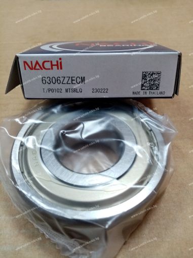 Bearing 6306 -ZZ ( 30x72x19 ) NACHI /Japan, LEMKEN 3198620