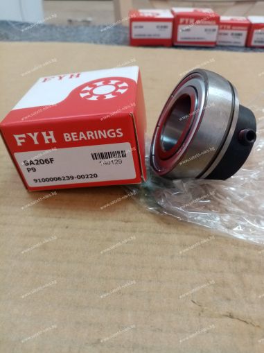 Bearing  SA 206F P9 ( 30x62x35.7 )  FYH/Japan , JOHN DEERE DQ02624, NEW HOLLAND 325106