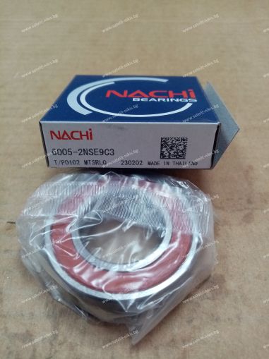 Bearing  6005-2RSC3  (25x47x12) NACHI /Japan, CLAAS 0002377130, FIAT 24905270, FORTSCHRIT 9902892837, GASPARDO F04010135, NEW HOLLAND 58260,  HORSCH  00240005, JOHN DEERE JD30543,  NEW HOLLAND 58260, VOLVO 183502​;SUZUKI: 08123-60057 SUZUKI: 08143-60057 K