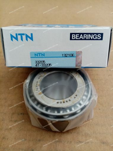 Bearing  33205  (25X52X22) NTN/Japan , JOHN DEERE JD10061; LEMKEN 3199209; MERCEDES BENZ 003 981 1005,003 981 1505,003 981 9505,006 981 5805; RENAULT TRUCKS 5001852654; VALTRA 40923