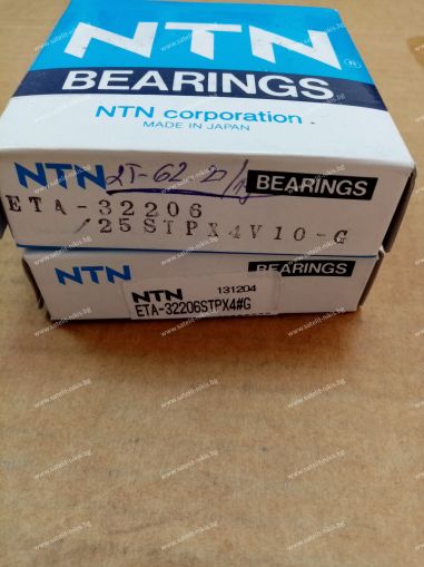 Bearing   ETA-32206/25STPX4V10-G + ETA-32206 STPX2 02  (25x62x20/17 ) NTN/Japan , for transmission of OPEL 93181413