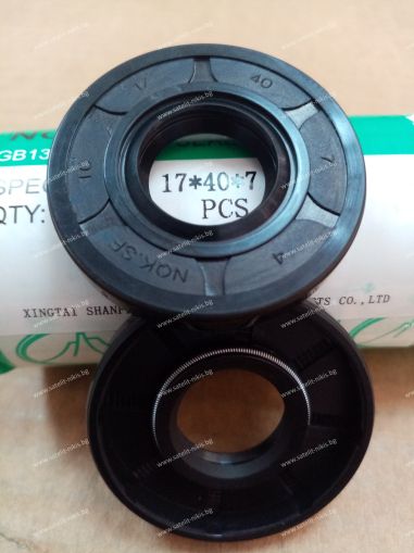 Oil seal  AS 17x40x7 NBR NQK.SF /China