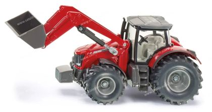 MASSEY FERGUSON WITH FRONT LOADER, (SIKU 1985)