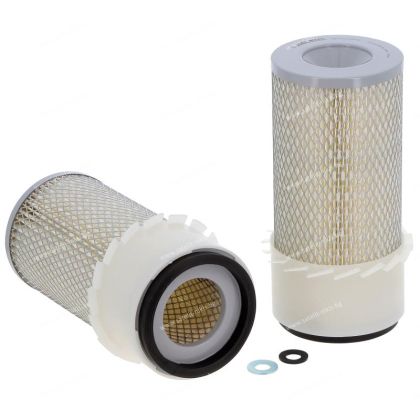 Въздушен филтър  SA 10387 K HIFI FILTER за KUBOTA,YANMAR,AEBI,AGRIFULL,AIRMAN,BARONESS,BOBCAT,CASE,CATERPILAR,DITCH WITCH,FIAT,FIAT HITACHI,FORD AGRI,GIANT,GOLDONI,HITACHI,JOHN DEERE,KOMATSU,KIOTI,MANITOU,MASSEY FERGUSON,MERLO,NEUSON,SCHAFFER,TCM