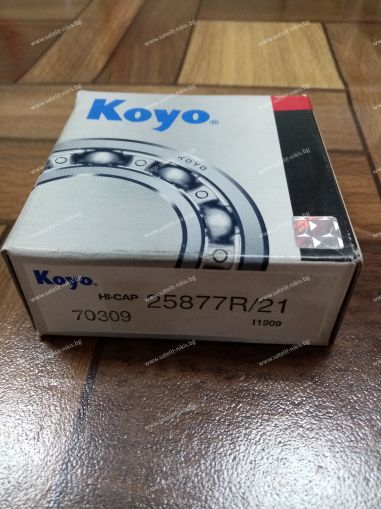  Bearing   25877R/25821 ( 34.925X73.025X23.812 ) KOYO/Japan , CASE 139294C91,165964R1,165965R1,176616H1,176628H1,176678H1;GREAT PLAINS 822-015C,822-016C; John Deere JD7424,JD8100 ;KRAUSE 41-110,41110; Massey Ferguson 015853X1,5853A1,5853X1,6324X1,850223M9