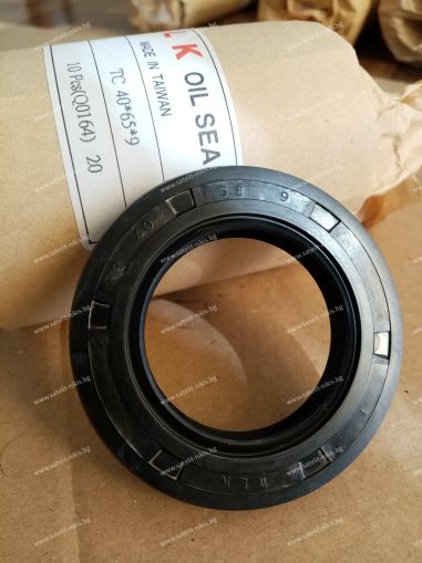 Oil seal AS 40x65x9 NBR WLK/TW , SHIBAURA,YANMAR KLT-750