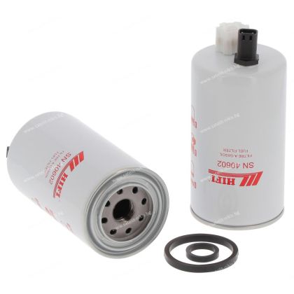 Fuel filter SN 40602 HIFI FILTER for AMMANN,CASAGRANDE,CASE,COMPAIR-HOLMAN,DITCH WITCH,DYNAPAC,JCB,TEREX