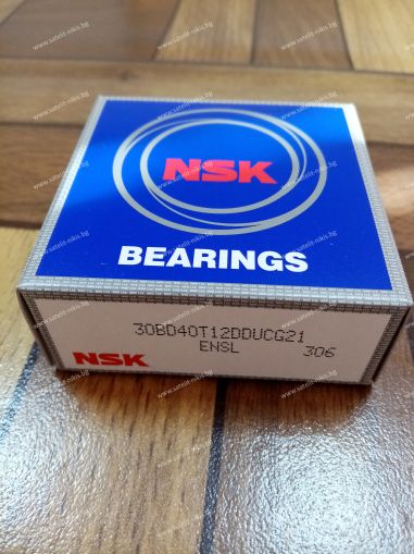 Bearing  30BD40T12DDUCG21 (30x55x23) NSK/Japan  , for A/C compressors BEHR,BOSCH,DIESEL KIKI DKS16H,FORD FS10,FX15,NIHON DKV14B,NVR140S,TECUMSEN,YORK 206,209,210