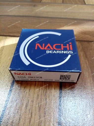 Bearing   6204-2NKE9CM (2RS) , ( 20x47x14 ) Nachi/Japan, Claas 0002155400,0002358720,0002367520,215540;Fortschritt 9902890425,9902890642; John Deere AZ20825,JD10363,JD30071;LEMKEN 3198584 Oros 1.327.587,132758787,001620414