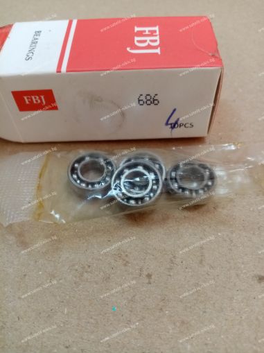 Bearing   686 ( 6x13x3.5 ) FBJ