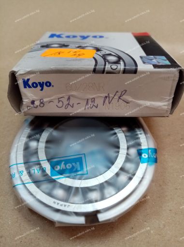 Bearing  60/28 NR  ( 28x52x12 ) KOYO/Japan