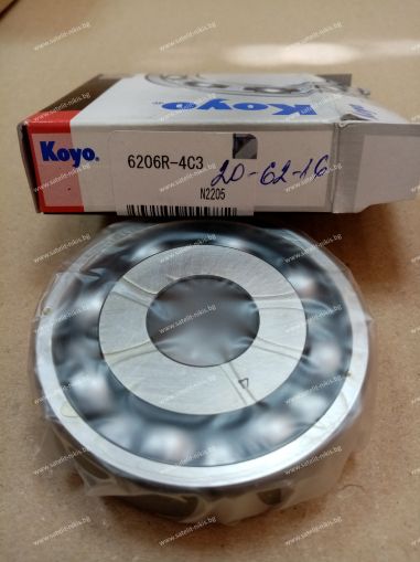 Bearing  6206R-4C3  ( 30x62x16 ) KOYO/Japan , JOHN DEERE AZ3757,JD7681A; MASSEY FARGUSON 1440494X1,AT1040