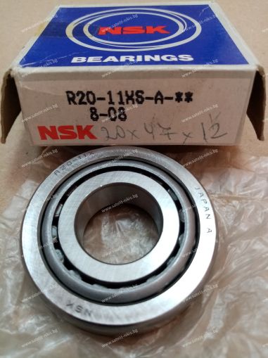 Bearing  R20-11 XS-A-** J ( 20X47X12) NSK/Japan 