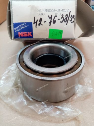 Wheel Bearing Kit 42BWD06-JB-5CA01 (42x76x38/35) NSK/Japan , for front axle of NISSAN ,40210-30R01,40210-90J00