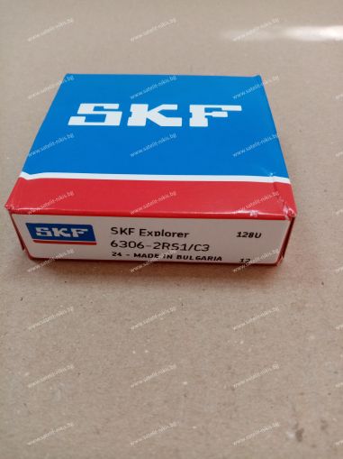 Bearing  6306-2RS1/C3 ( 30x72x19 ) SKF/Sweden, JD7689 JOHN DEERE , 9902890281 FORTSCHRITT , AZ38467 JOHN DEERE , JD38467 JOHN DEERE , 1900900361 BOSCH , 87000630614 Oros , 238322 CLAAS ORIGINAL , 2383220 CLAAS ORIGINAL , 214630.0 CLAAS ORIGINAL , 215048.0