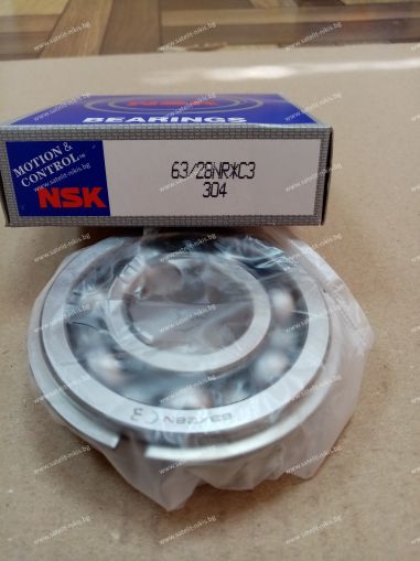 Bearing  63/28 NRC3 ( 28x68x18 ) NSK/Japan , for transmission of  MITSUBISHI ME580496, 9960-63-3563