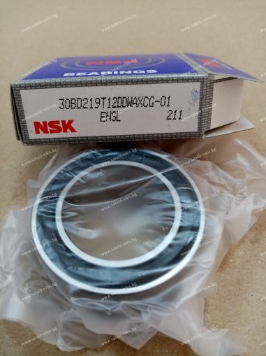 Bearing  30 BD219 T12DDWAXCG-01  (30x47x18) NSK/Japan  , for A/C compressors NIPPONDENSO SC06E,SANDEN TR series