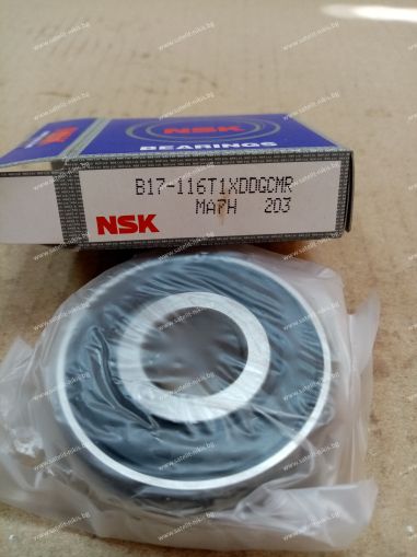 Bearing  B17-116 T1XDDGCMR (17x52x18)  NSK/JAPAN, alternator axis MITSUBISHI S930P80570 on Dodge;Ford;Lincoln;Mazda;Mitsubishi (drive end)