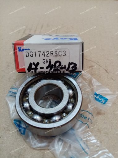 Bearing  DG 1742 RSC3 (17x42x13) KOYO/Japan , for front axle of SUZIKI GSX-R1100, GSX-R750, GSX1100, GSX750,09262-17034