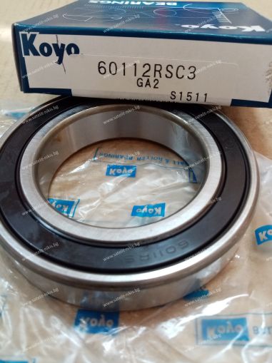 Bearing  60112RSC3 ( 55X90X18 ) KOYO/Japan ,  CNH 28042510; John Deere JD9292; New Holland 89505853,89825886,9825886; Oros 1.327.583,1327583