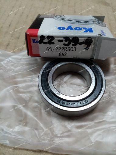 Bearing 69/22 2RSC3 (22-39-9) KOYO/Japan