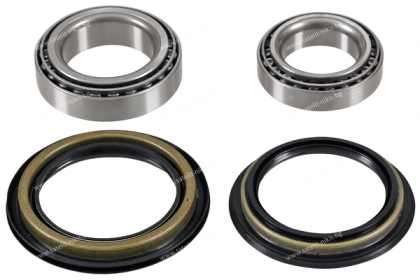 Wheel Bearing Kit  A.B.S. 201430  (45x73.4x20;38x63x17) for front axle of FORD,MAZDA,3666957,S231-33-047