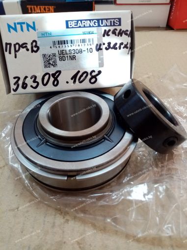 Radial insert ball bearing  UELS308-108D1NR  (38.1x90x57.1/41.3/27) NTN/Japan, John Deere AH170744