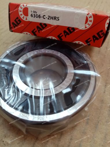 Bearing   6306 -C-2HRS ( 30x72x19 ) FAG/Germany, BOSCH 1900900361,CLAAS 0002383220, DAF 531037,FIAT 1103694, FORSCHRITT 9902890281,JOHN DEERE AZ38467,MAN 06314203822,MASSEY FERGUSON 1440508X1,MERCEDES BENZ A000625900183,NEW HOLLAND 84024135, OROS 87000630