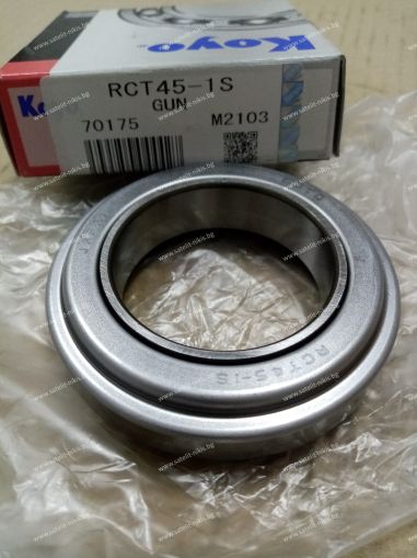 Clutch release bearing RCT 45-1S (45x74x18) KOYO/Japan ,for clutch of ISUZU 5-09803-005-0,MAZDA 0820-16-510A,0222-16-222,MITSUBISHI  MD702241