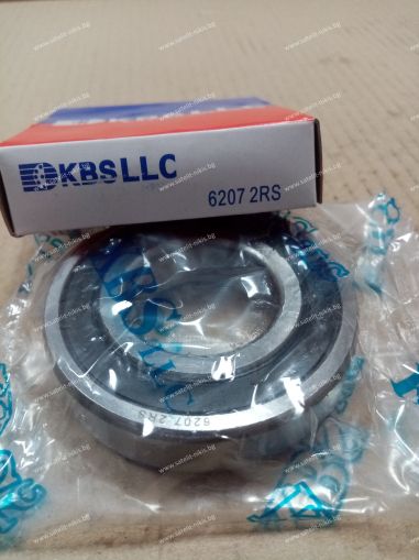 Bearing  6207 2RS ( 35x72x17 ) KBS/USA, CASE 762162R91; CNH 84438926; Claas 235869, Fortschritt 9902890505,John Deere AZ37148,JD10209,JD10329, LEMKEN 3198601; Laverda LA28996540 ;Massey Ferguson 1440502X1