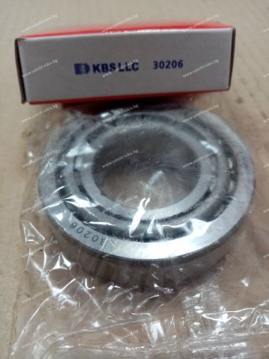 Bearing  30206  ( 30X62X17.25) KBS/USA , BPW 02 6401 30 00 ;CNH 042530206;CLAAS 30206;30206A; JOHN DEERE 150109, 31765,37011 ,JD37011; MASSEY FERGUSON 330393X1,339393X1, 974899M1 ;NEW HOLLAND 309085 ;SAF 4 200 0003 00; VALTRA LA5009; ZF 0635 371 032