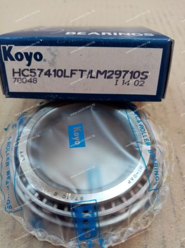 Bearing  HC57410LFT/LM29710S  (38.100x65.088x18.288/21.144)  KOYO/Japan , за главина на HYUNDAI,MITSUBISHI,5172022000,MB175967