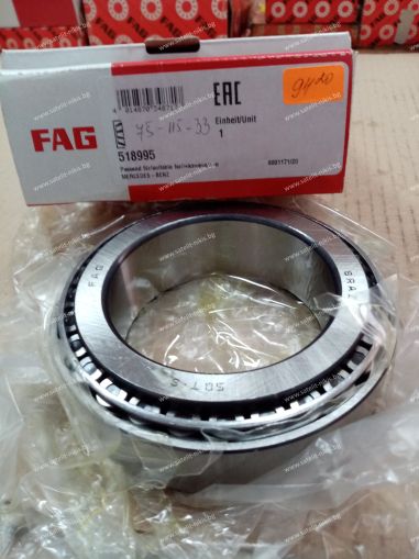 Bearing  518995  (75X115X31) FAG/Germany , задна ос MERCEDES-BENZ 002 981 95 05,003 981 00 05,007 981 25 05