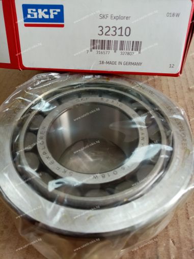 Bearing 32310 ( 50X110X42.25) SKF/Sweden,  John Deere JD37084; LEMKEN 3199204; Massey Ferguson 1440645X1,3764266M1; New Holland 26800600; BPW 02 6406 50 00,02 6410 25 00; DAF 556289 ,626875 FIAT 1110020; GIGANT 10500491; IVECO 26800600 ;IVECO 42492517 ; K