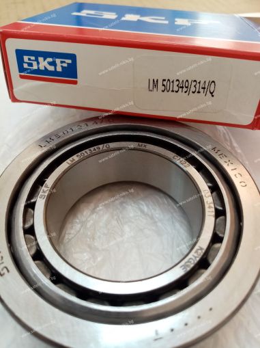 Bearing   LM 501349/314/Q  ( 41.275x73.431x21.430 ) SKF/Sweden , IHC 374166R91, John Deere JD8263, Mercedes-Benz 0009817805