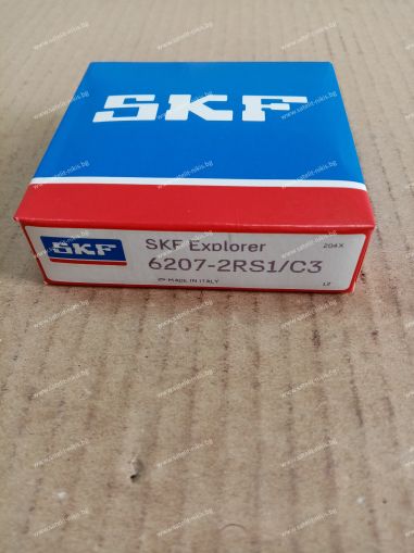 Лагер 6207-2RS1/C3 (35x72x17) SKF/Sweden , Claas 235869.0,Gaspardo 04010178,F04010178 ,Massey Ferguson 1440502X1