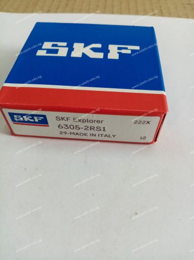 Bearing 6305-2RS1 ( 25x62x17 ) SKF / Sweden, CLAAS 215536,000215536,215536.0,FORTSCHRITT 9902890755,JOHN DEERE JD10113,JD9467,R246004,NEW HOLLAND  105892,159863,20996680